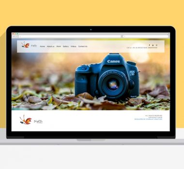 Photography Website design